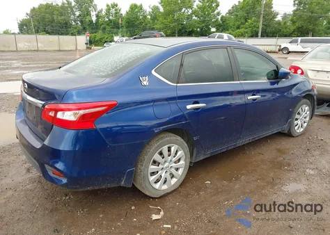 2016 Nissan Sentra S из США, поврежденный, VIN 3N1AB7AP6GY269741